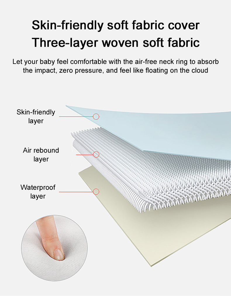 Baby newborn Swimming Neck Ring Float For Age 0-12 Months