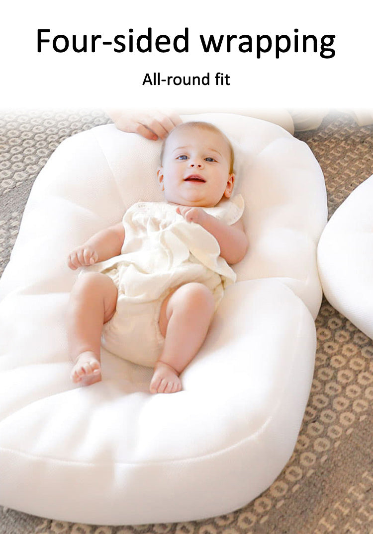 Baby Curve Crib Mesh C-shaped Bionic Lounger Bed Nest