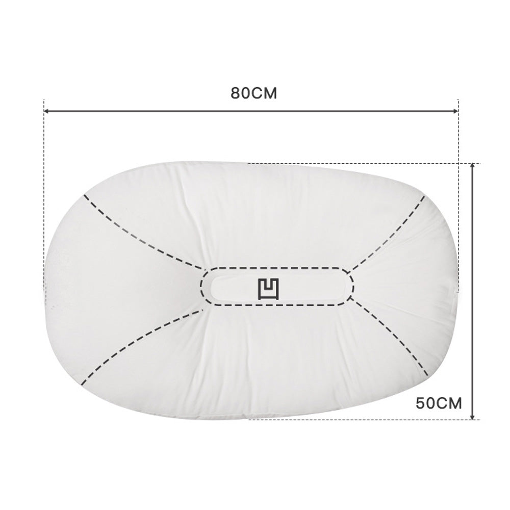 Baby Curve Crib Mesh C-shaped Bionic Lounger Bed Nest