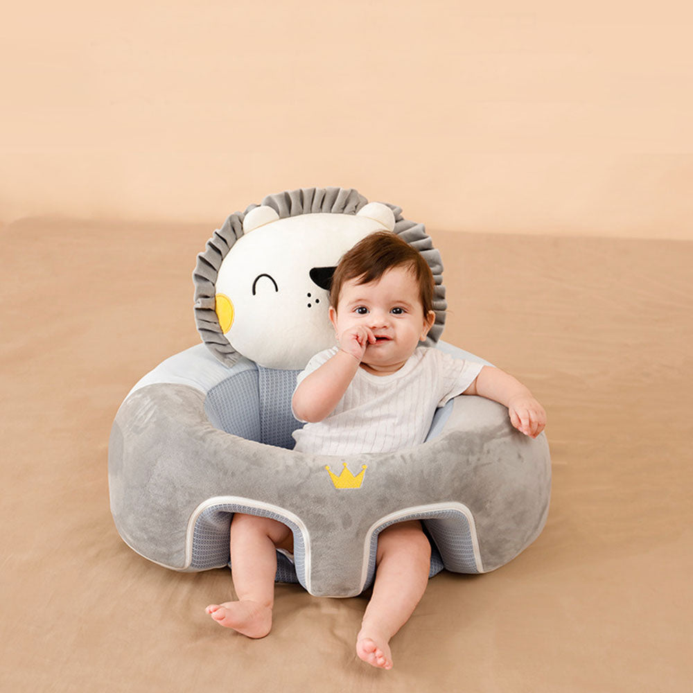Baby Sitting Support Seat Sofa, Infant Learning Chair Head Protect