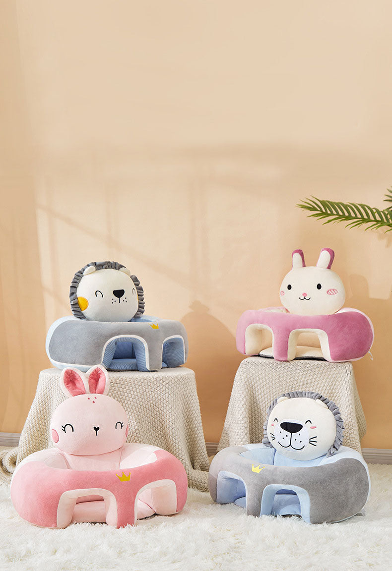 Baby Sitting Support Seat Sofa, Infant Learning Chair Head Protect