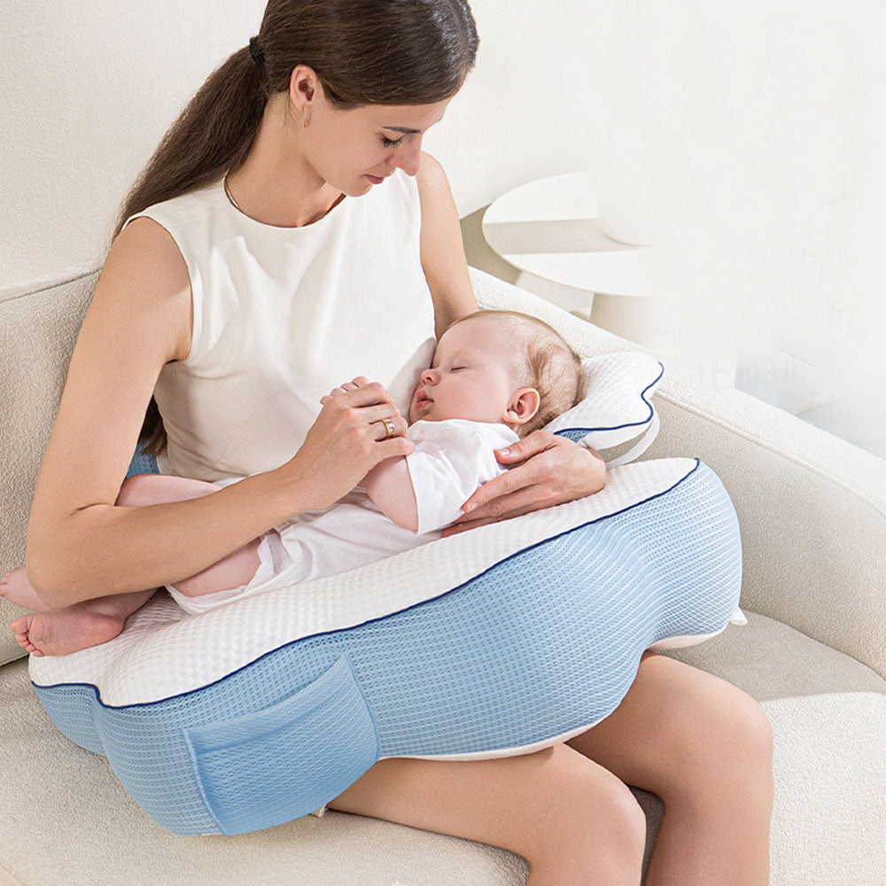 Mom Breastfeeding Nursing Pillow Baby Comfort Lounger Multi functional