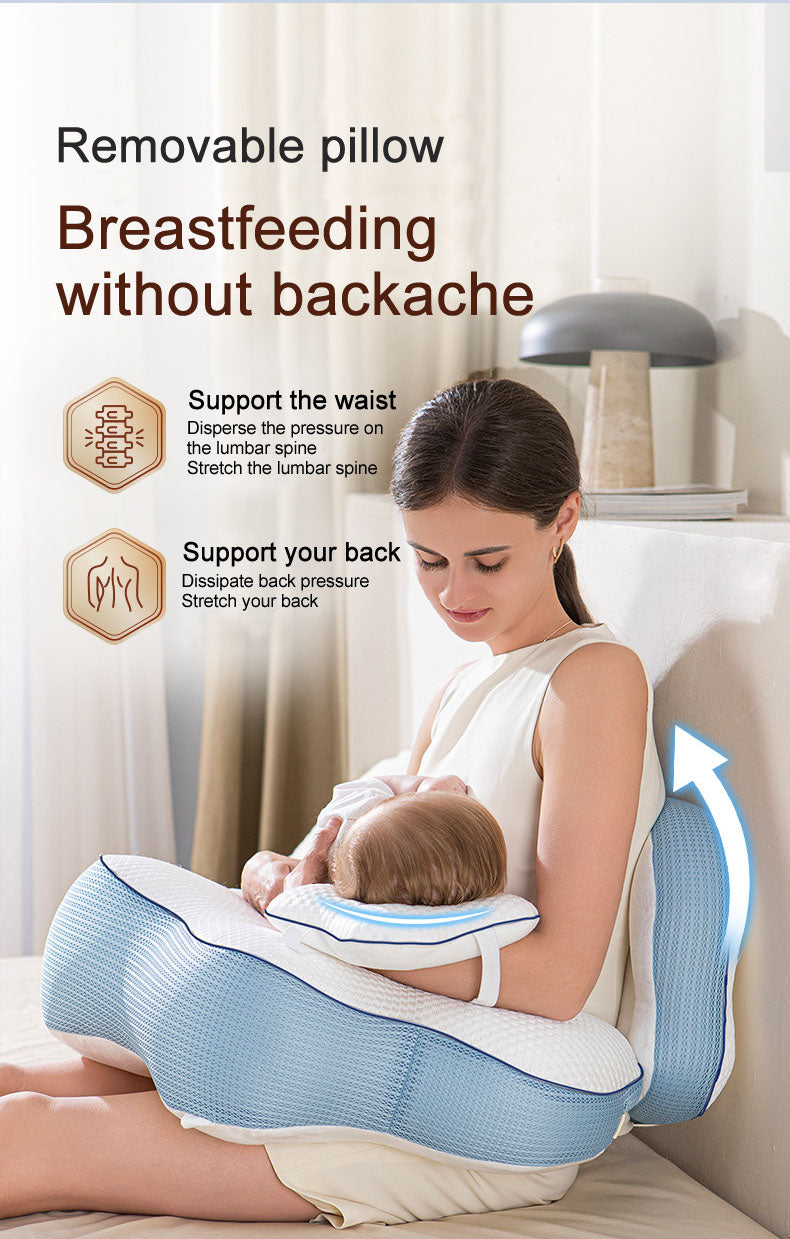 Mom Breastfeeding Nursing Pillow Baby Comfort Lounger Multi functional