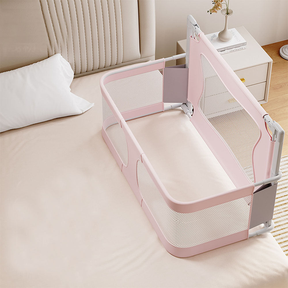 Baby Bed Bedside Bassinet Crib Sleeper 3 in 1 Folding Portable Breathable Safe