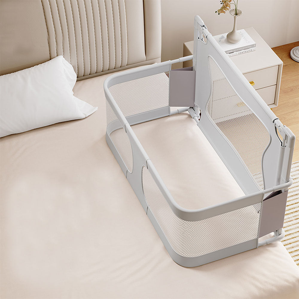Baby Bed Bedside Bassinet Crib Sleeper 3 in 1 Folding Portable Breathable Safe