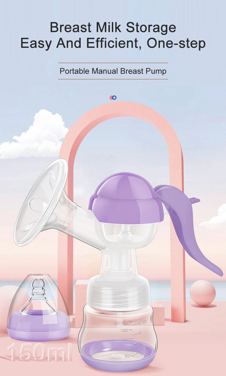 Portable Manual Breast Pump