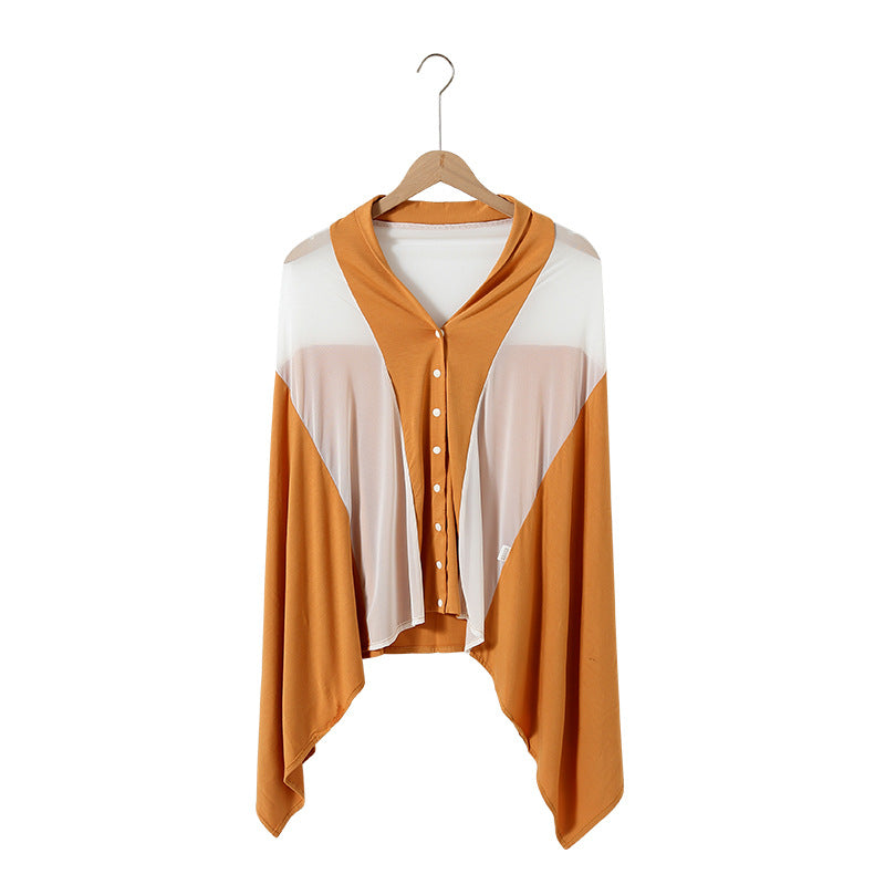 Nursing Scarf Cover Anti-Exposure Breastfeeding Shawl