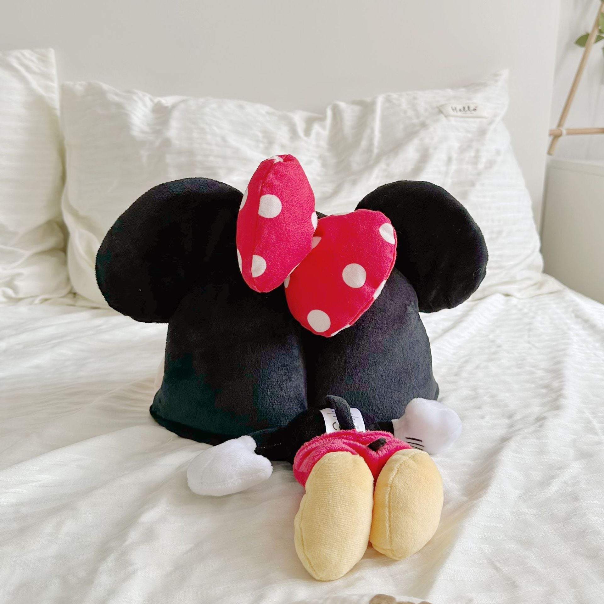 Mickey Minnie Cartoon Children's Doll Hat Baby Plush Hat Headgear Hat