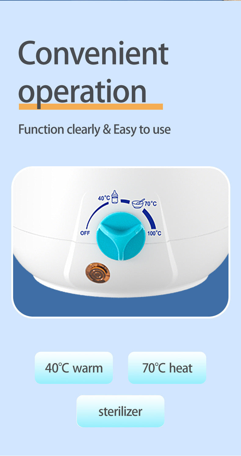 Single bottle baby milk warmer