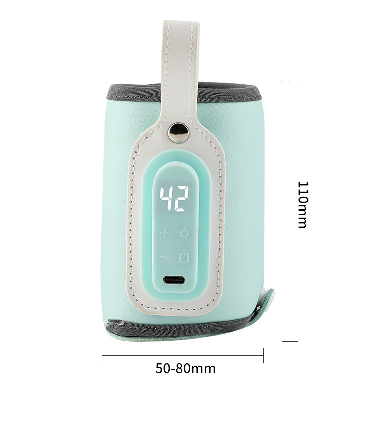 Baby Bottle Warmer with Digital Display Bottle Cover