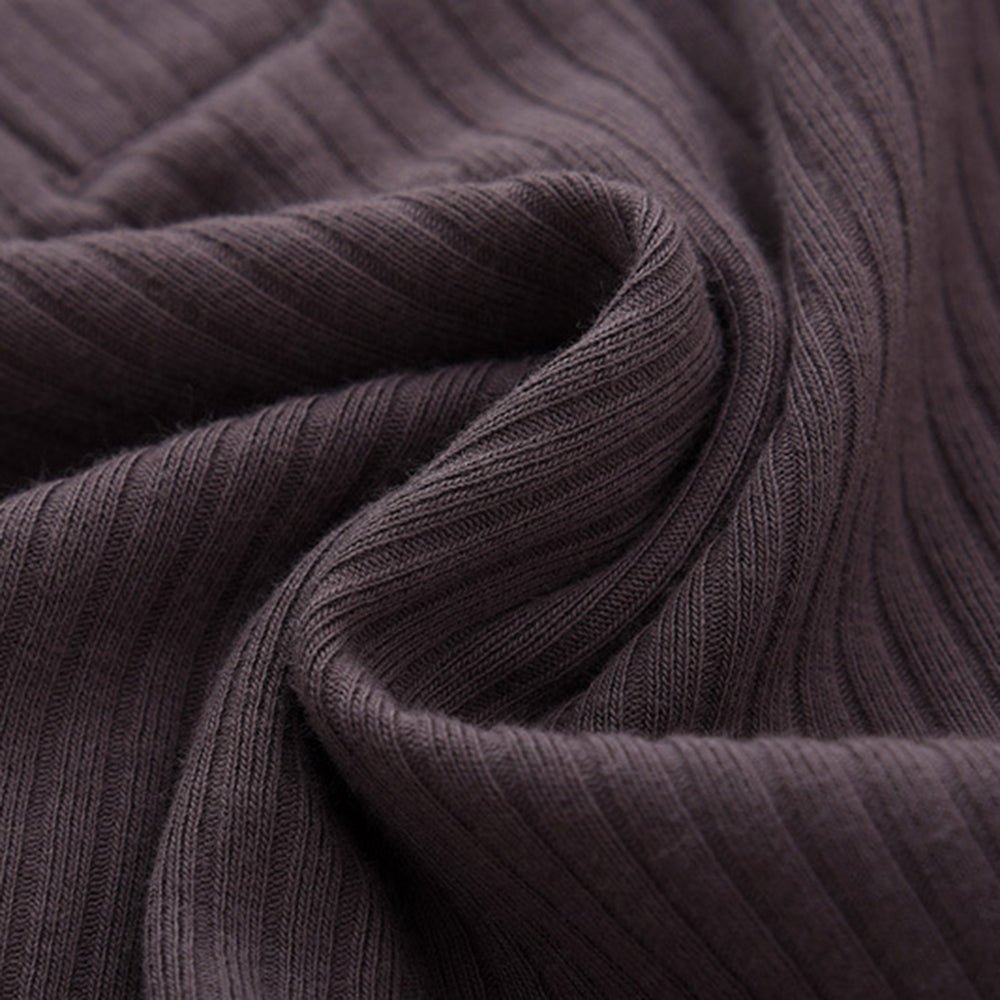 Newborn baby crawling romper ribbed Jumpsuit