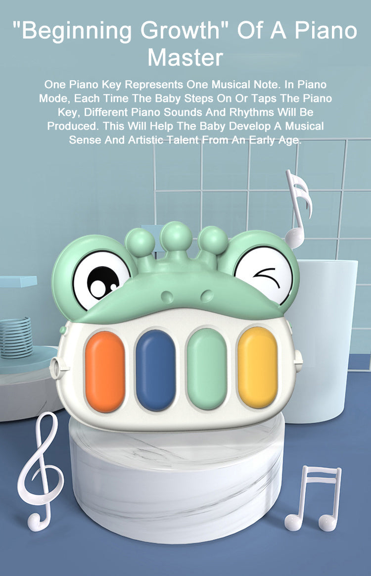 Baby Gym Game Mat Music Pedal Piano Toy 0-36 Months Newborn