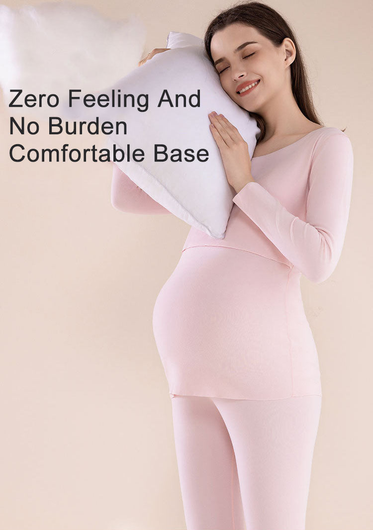 Postpartum Nursing Pajamas Set: Soft Breastfeeding Nightwear