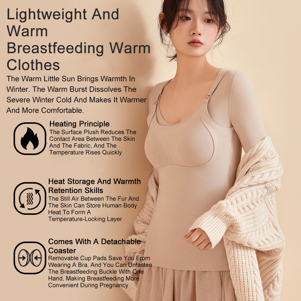Wirefree Nursing Tops: Thermal Support Underwear for Breastfeeding Moms