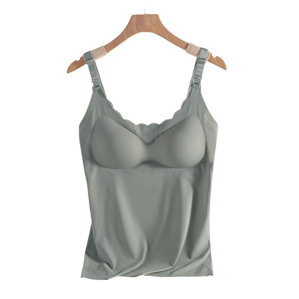 Nursing Camisole Set: Non-Marking Underwear & Soft Loungewear