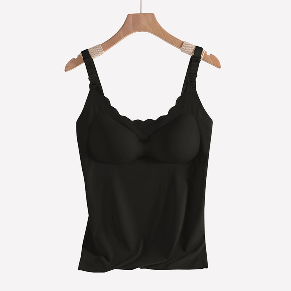 Nursing Camisole Set: Non-Marking Underwear & Soft Loungewear