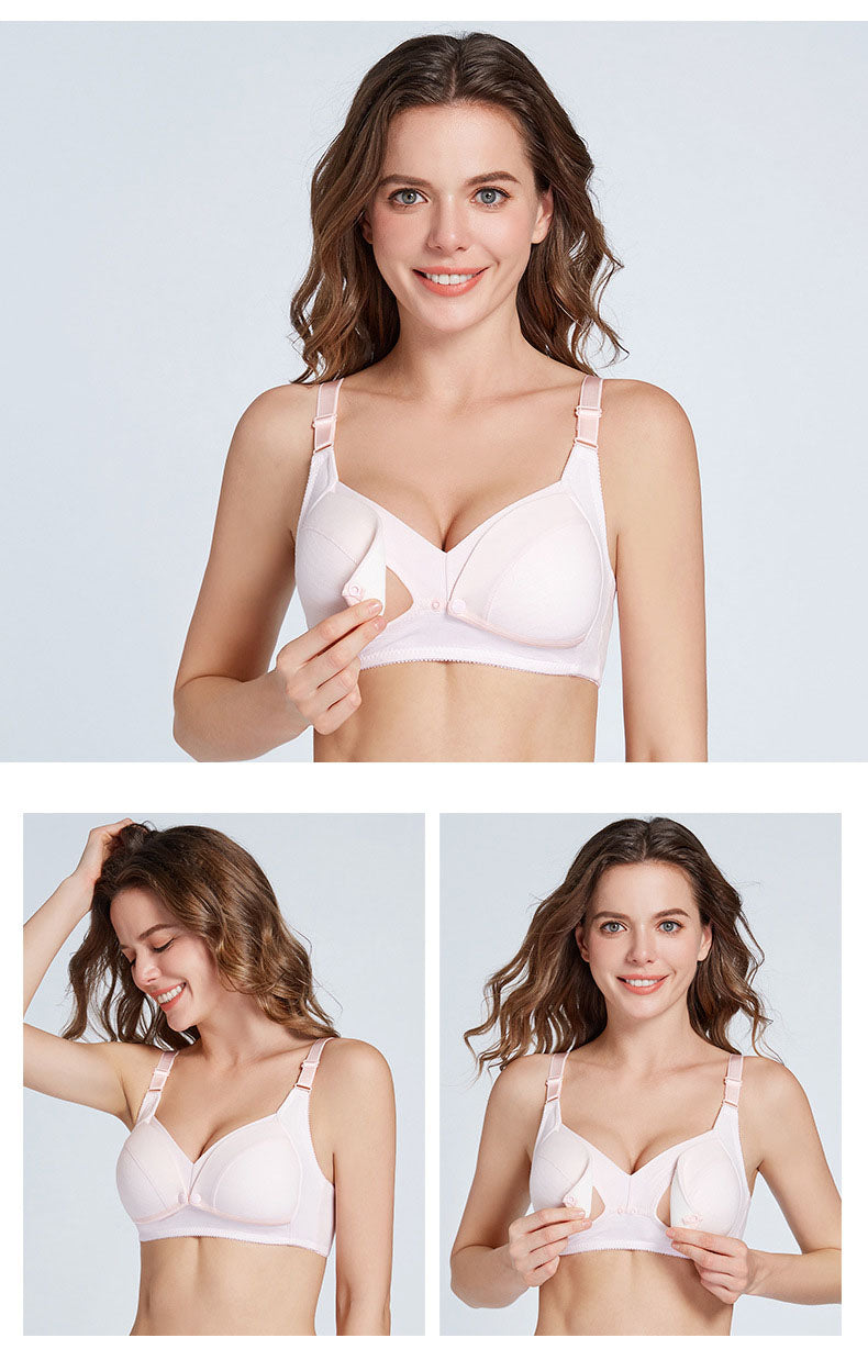 Cotton Nursing Bras: Lift & Support for New Moms' Comfort