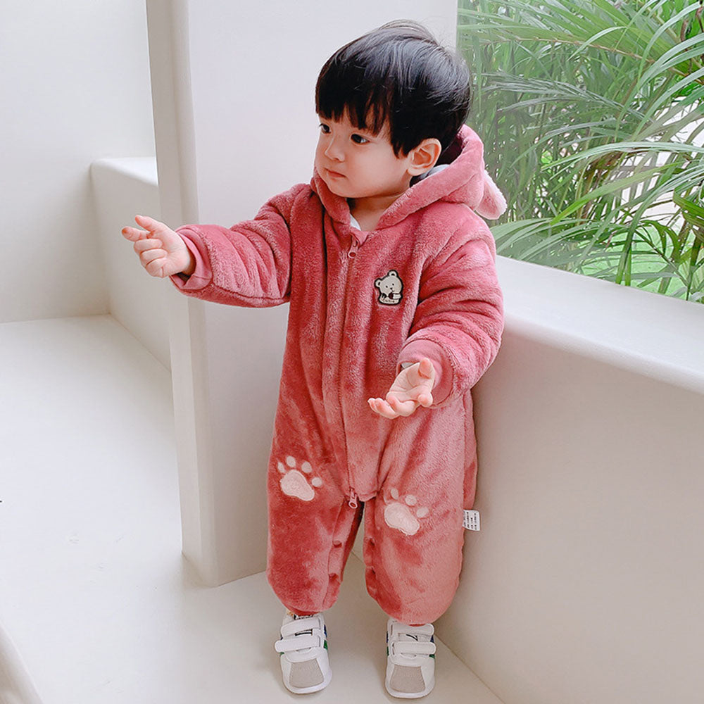 Baby Romper onesie outdoor Thickening warm
