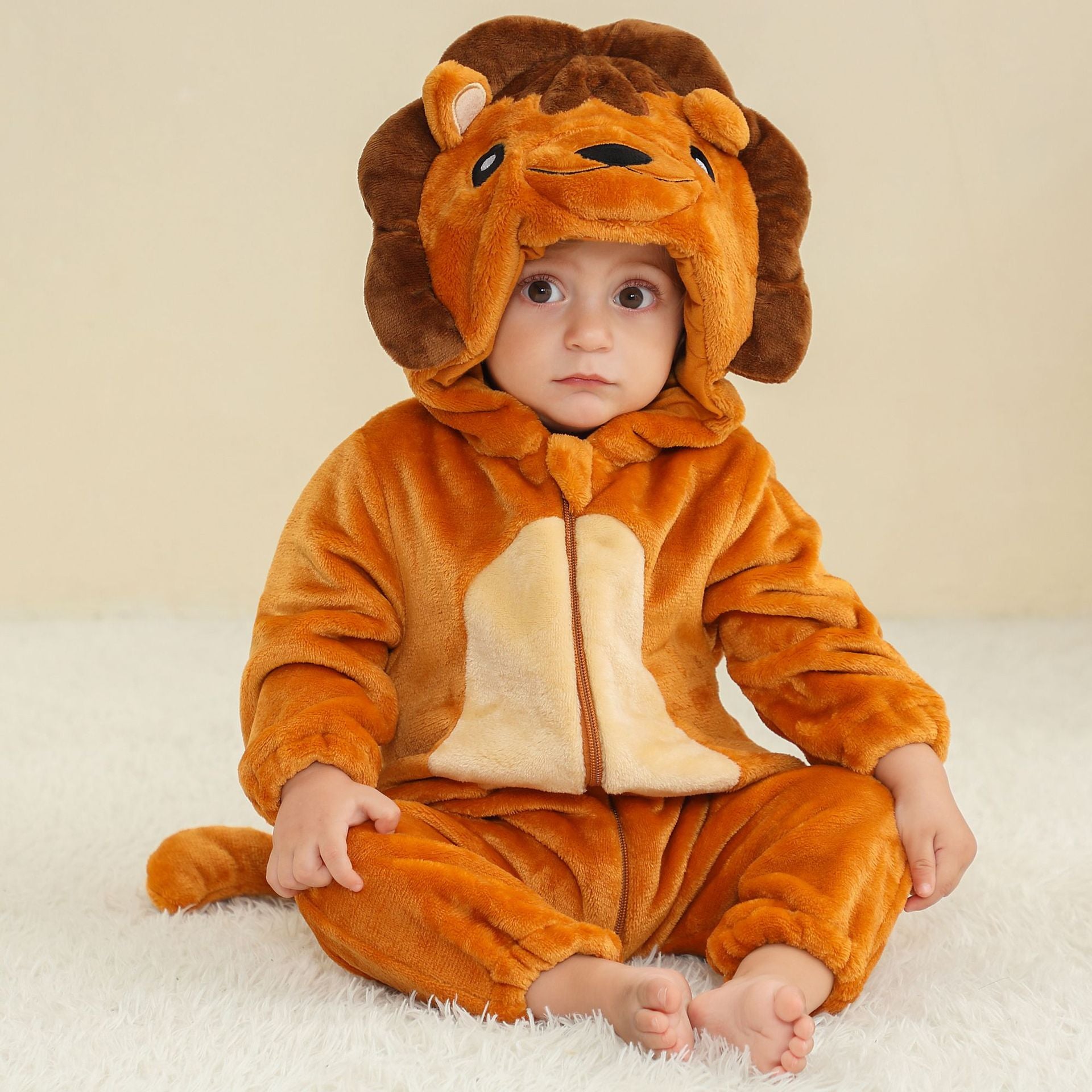 Newborn Baby Toddler Onesie Animal Romper