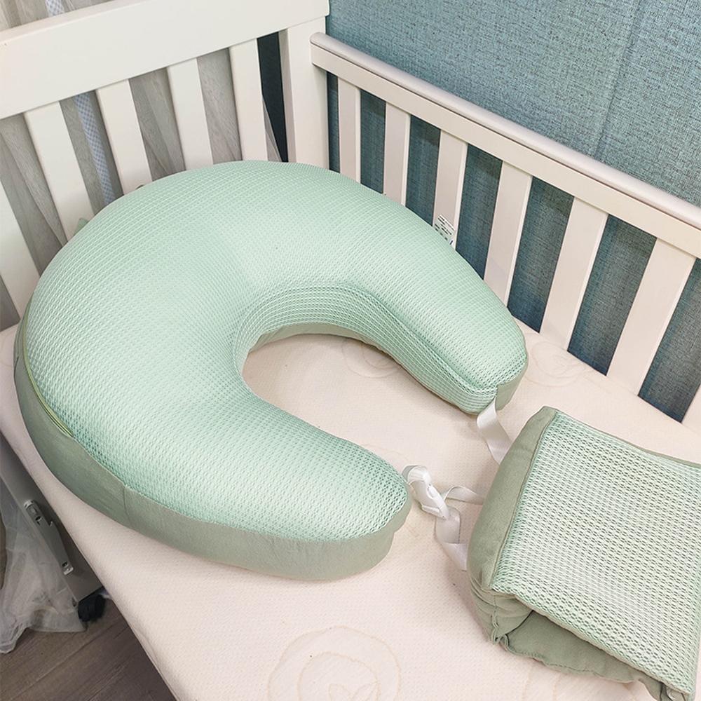 Mom Nursing Angled breastFeeding Support Pillow Baby Lounger Anti Reflux