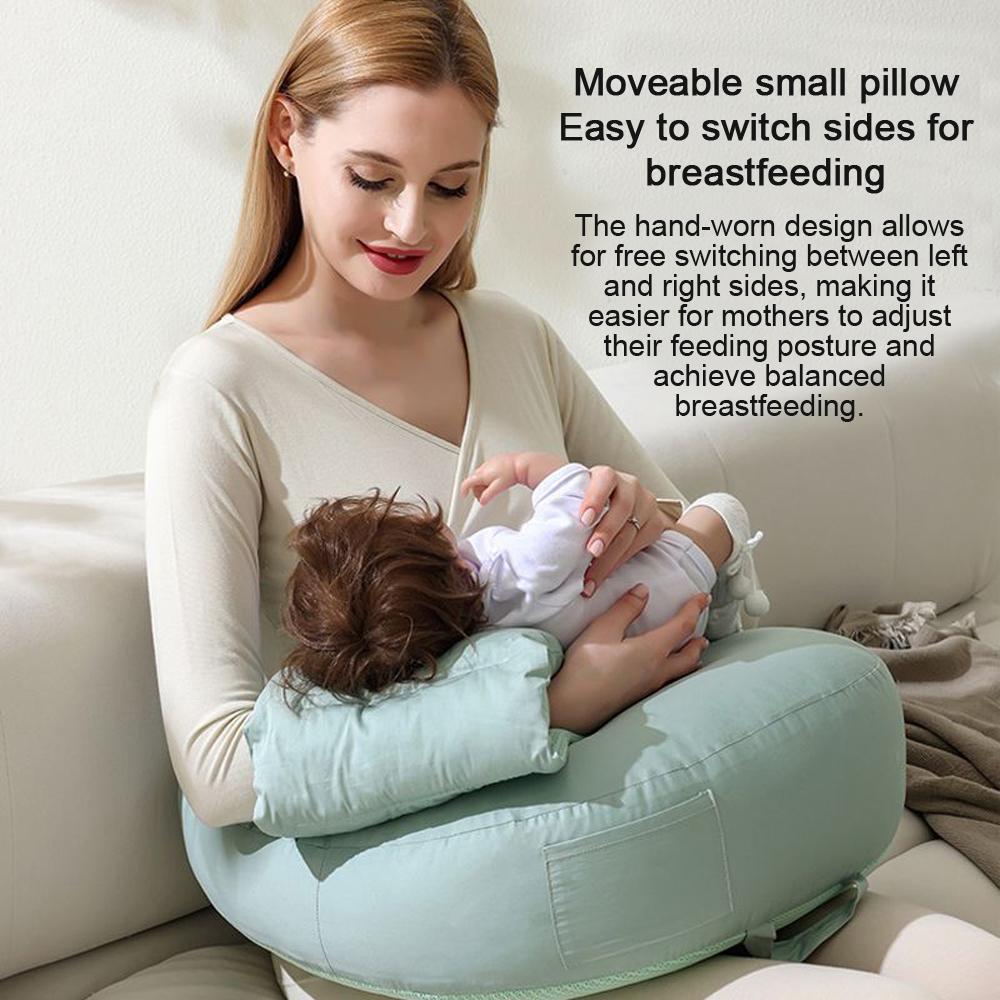 Mom Nursing Angled breastFeeding Support Pillow Baby Lounger Anti Reflux
