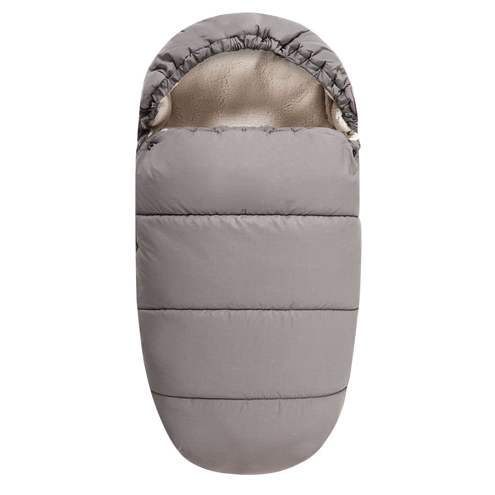 Baby Sleeping bag Sack Thick Blanket Anti-kick Plus Velvet Thickened For Stroller
