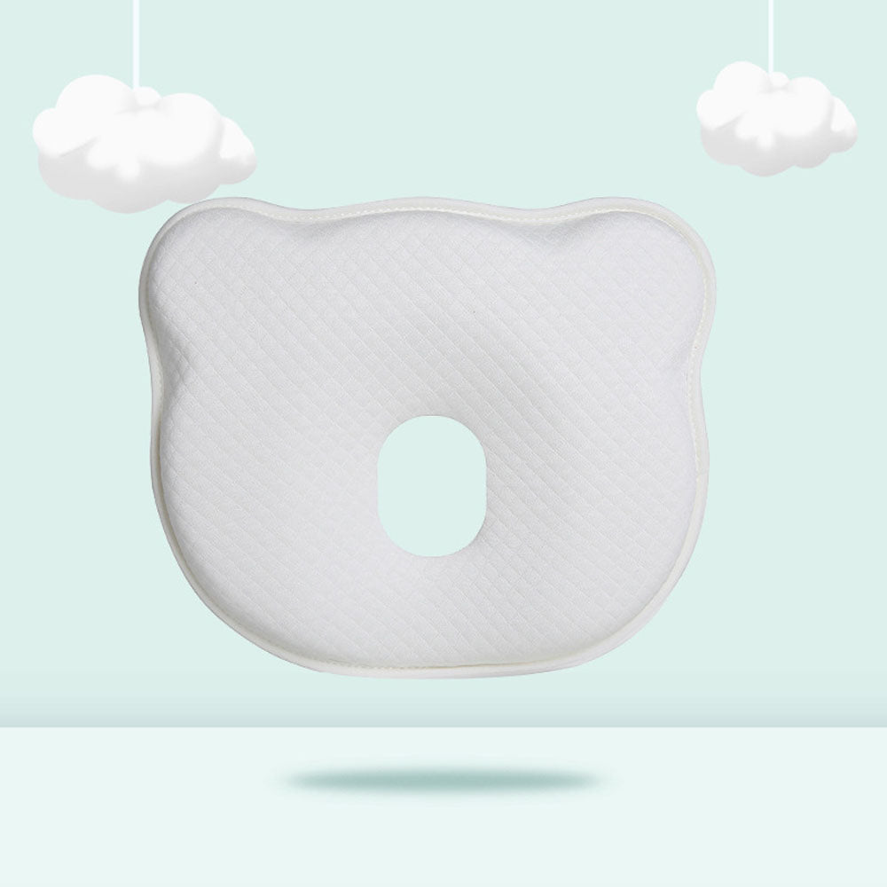 Baby Newborn Anti Flat Head Pillow Tilt Memory Foam