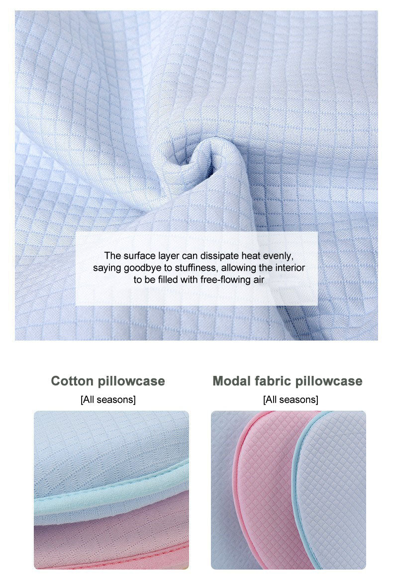 Baby Newborn Anti Flat Head Pillow Tilt Memory Foam