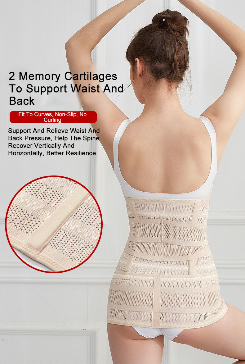 Waist Belt Set: 4-Pack Tummy Support & Comfort