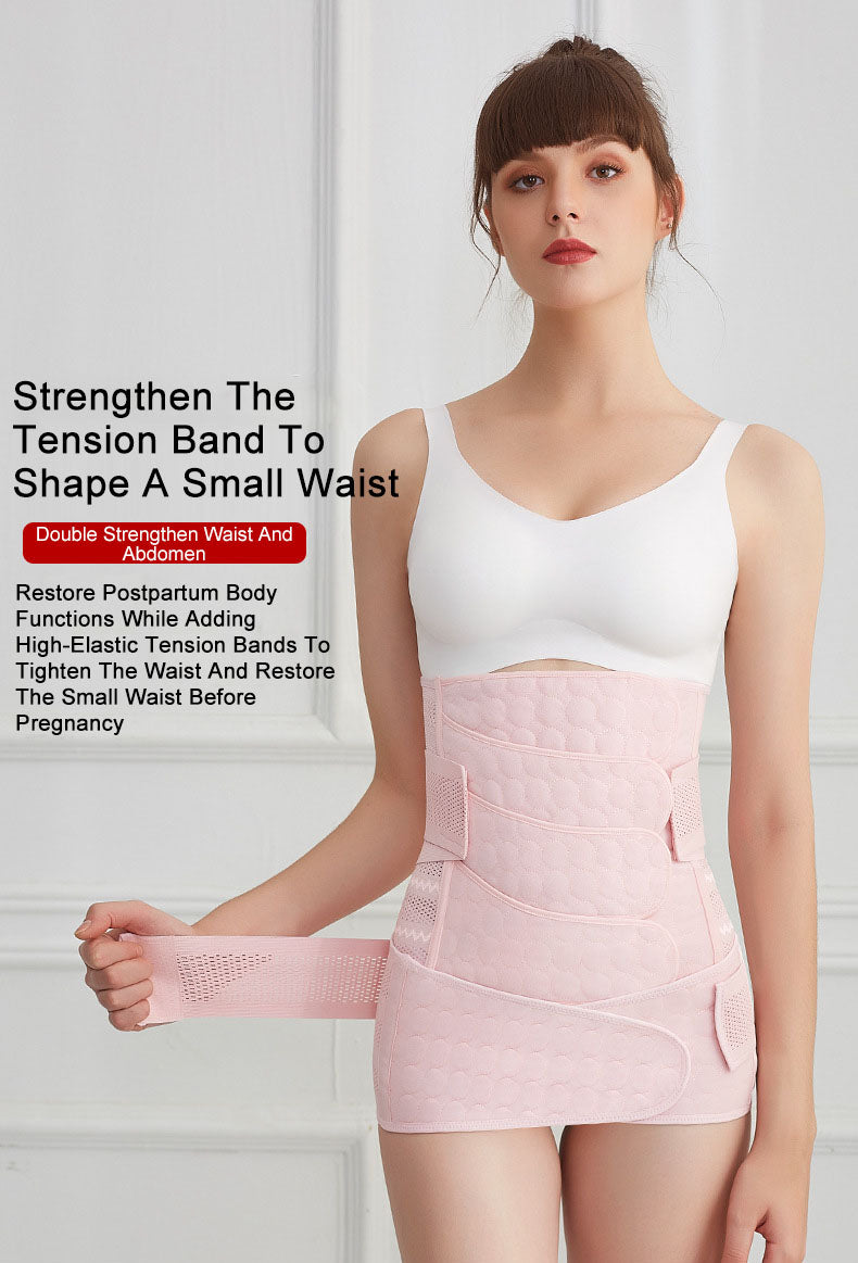 Waist Belt Set: 4-Pack Tummy Support & Comfort
