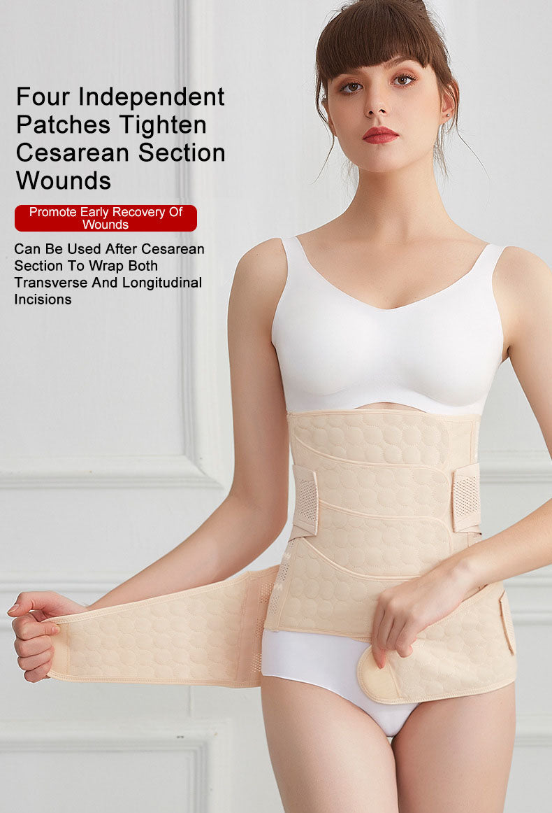Waist Belt Set: 4-Pack Tummy Support & Comfort
