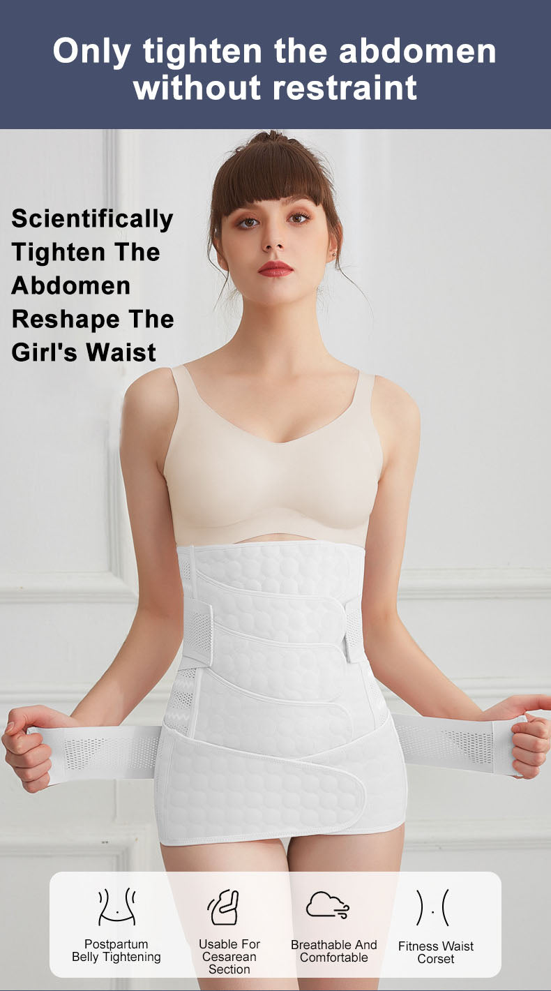 Waist Belt Set: 4-Pack Tummy Support & Comfort