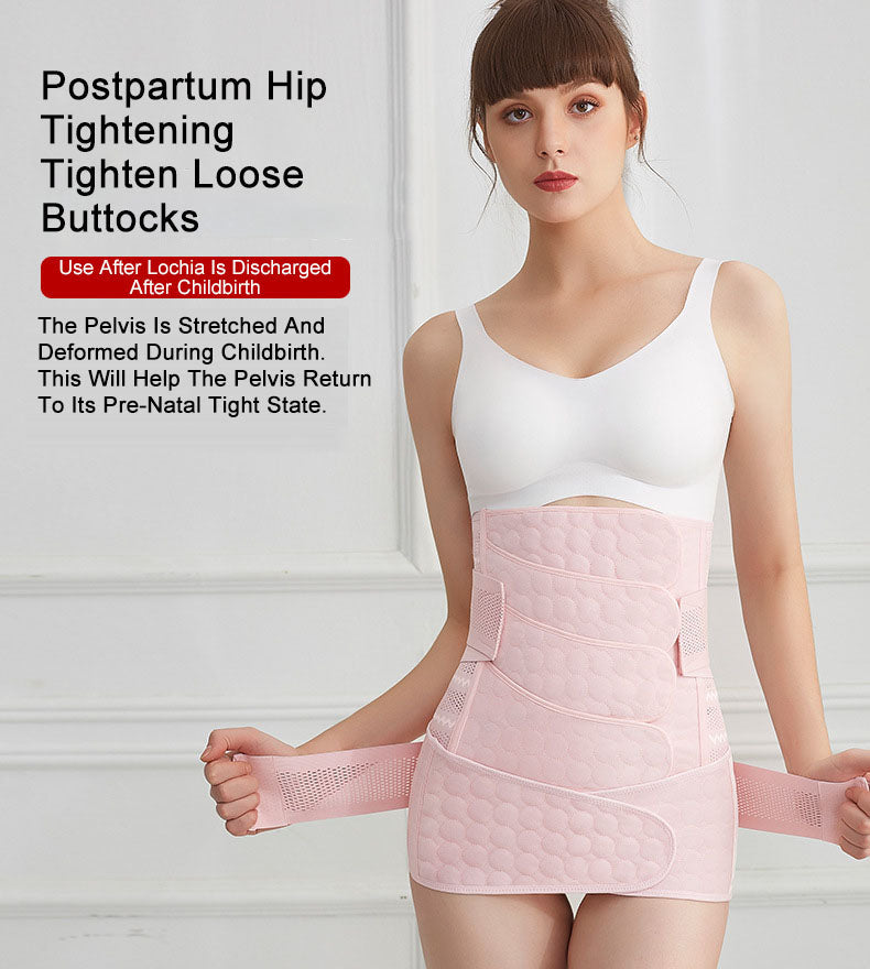 Waist Belt Set: 4-Pack Tummy Support & Comfort
